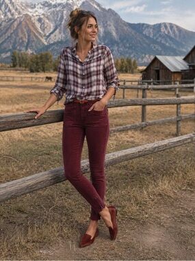 PAIGE NWT Anthropologie Hoxton High-Rise Skinny Jeans Size 25.